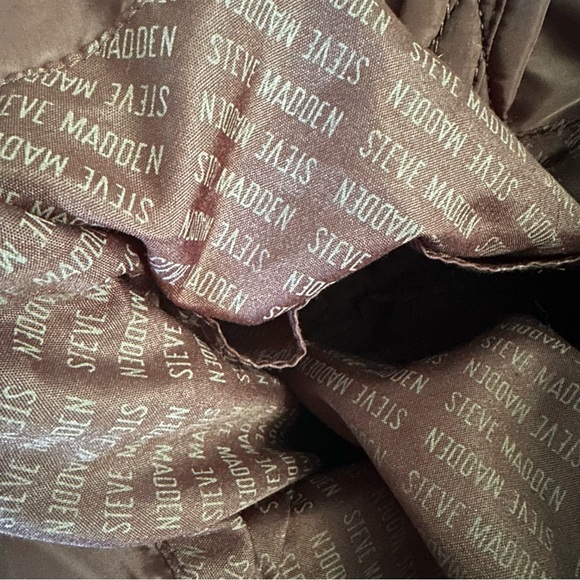 Steve Madden Oversized Black Nylon Commuter Tote - Picture 8 of 10